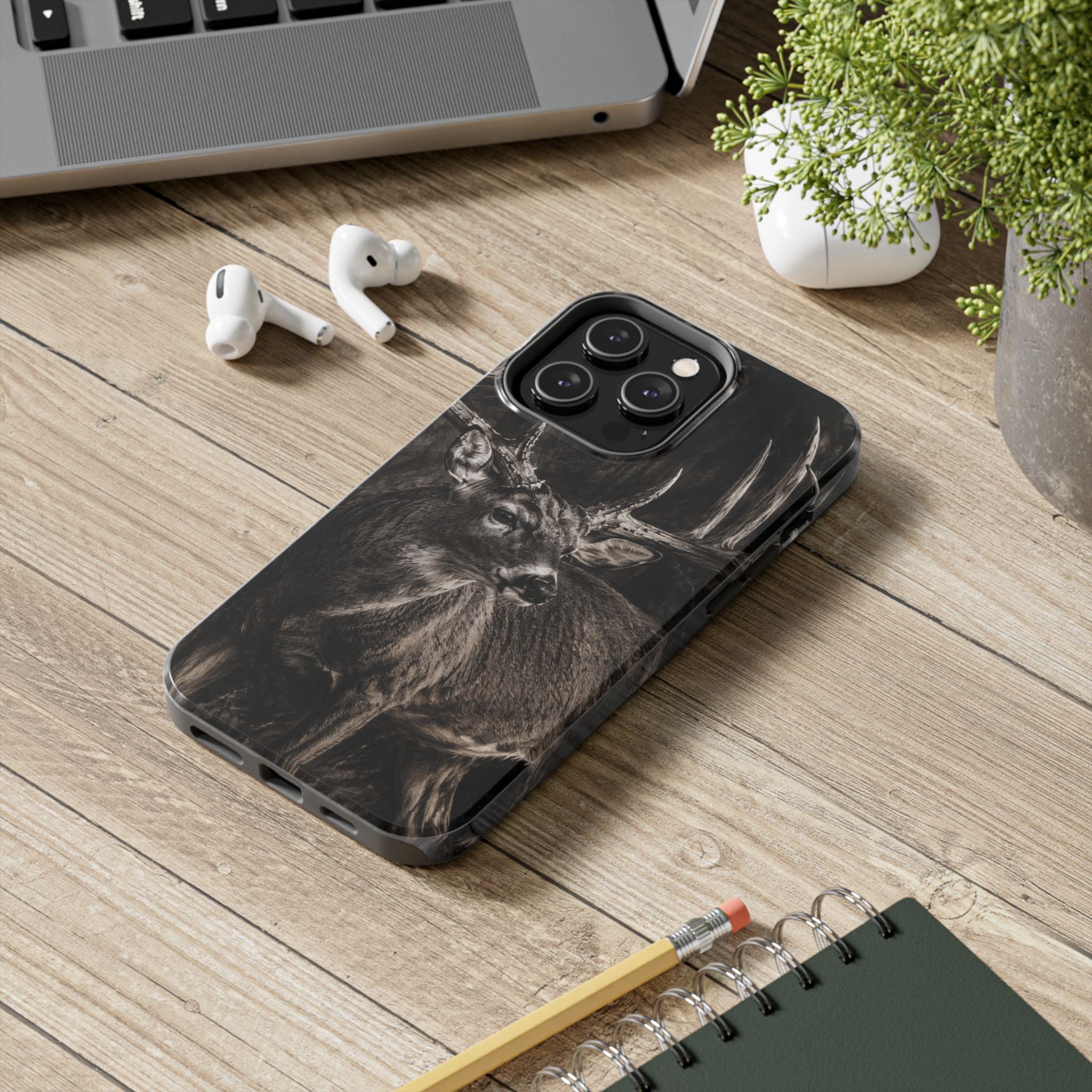 Charcoal Buck Phone case