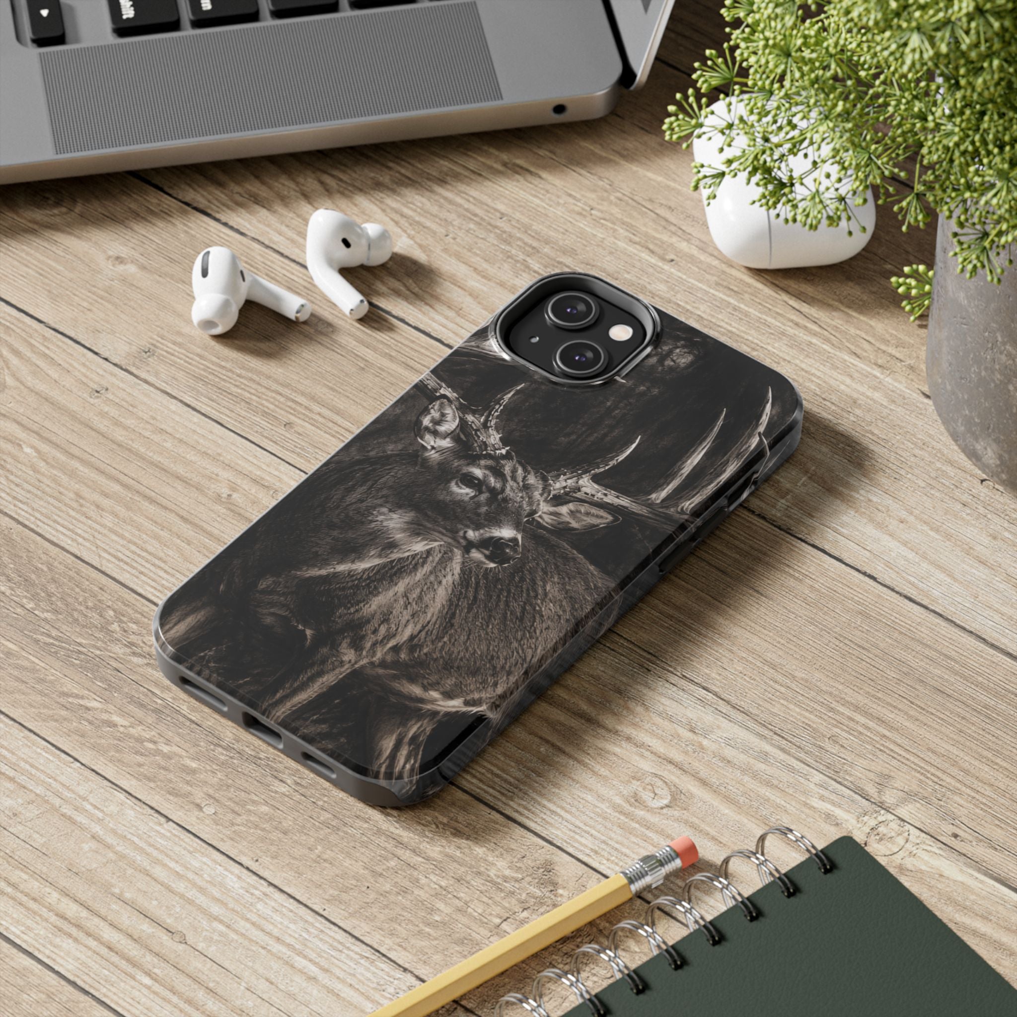 Charcoal Buck Phone case