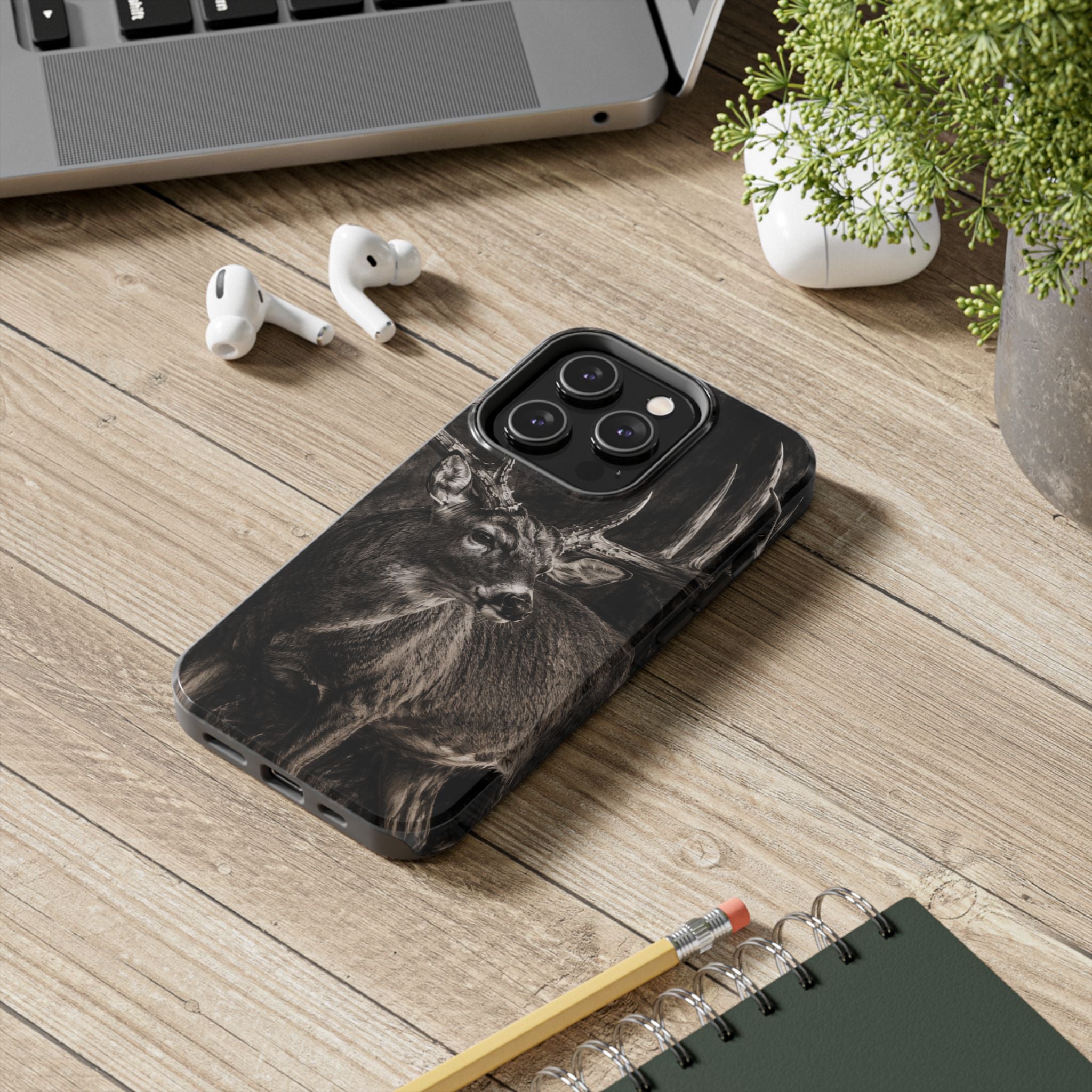 Charcoal Buck Phone case