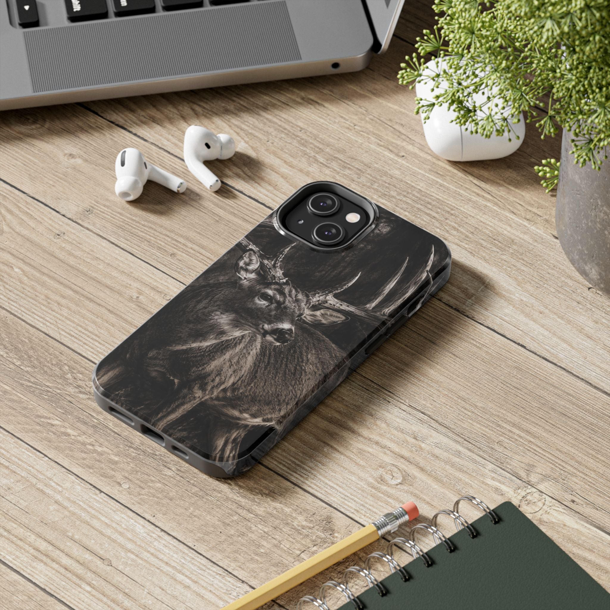 Charcoal Buck Phone case