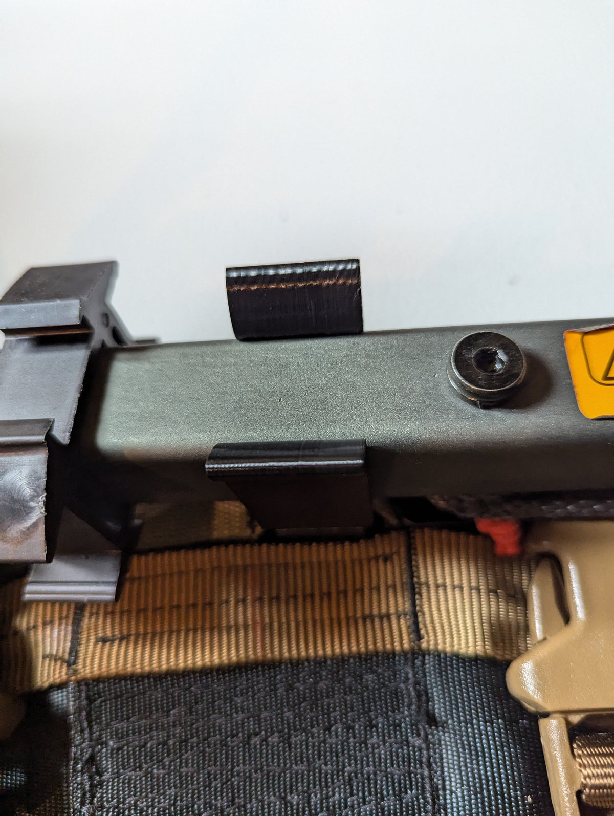 Climbing Stick Molle Caddy for 1" Square Tubing for Saddle Hunting